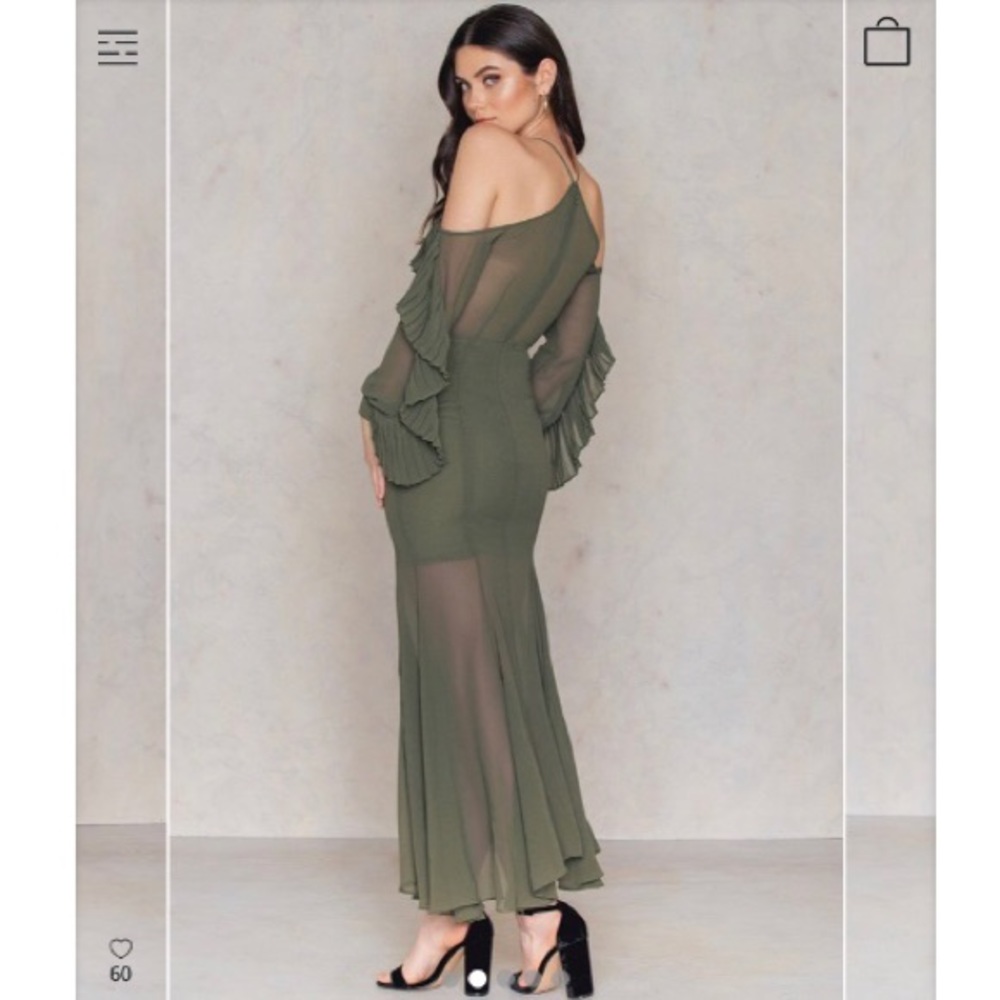 🔴Keepsake the Label Pleated Maxi Dress NWT
